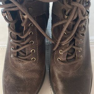 Timberland Dark Brown Interior Boots